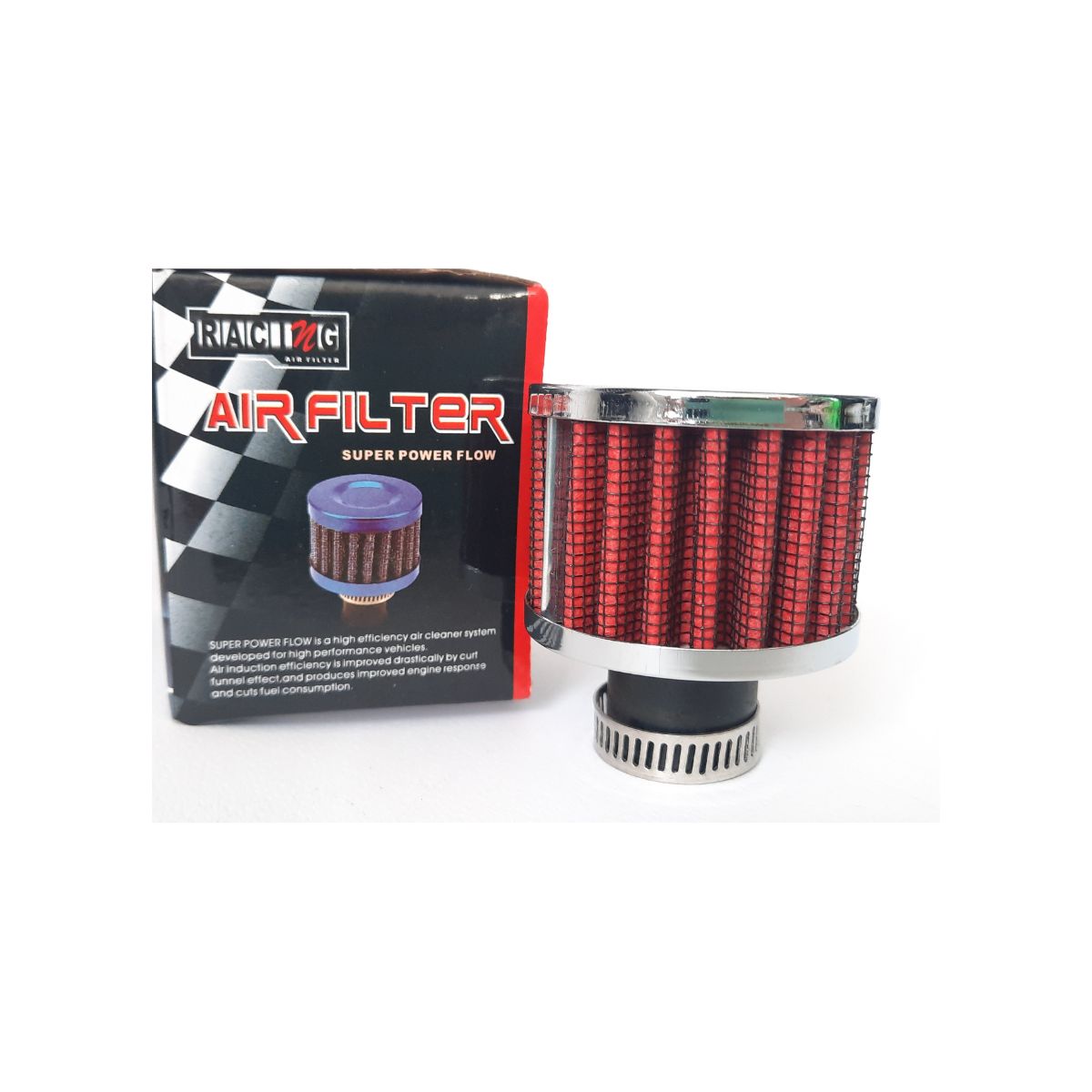 BREATHER AIR FILTER RACES RED 18 mm Capspeed