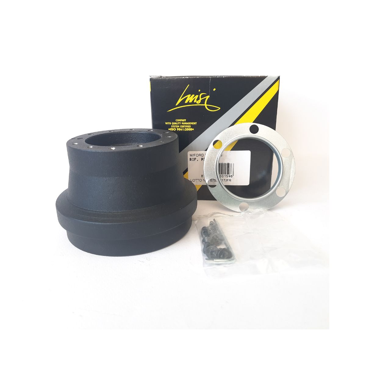 Luisi προσφέρει μεγάλο κατάλογο εφαρμογών στη βιομηχανία, προσφέροντας εξαρτήματα για εκατοντάδες διαφορετικά οχήματα για να ταιριάζει με τιμόνια παγκόσμιας κλάσης. Οι κώνοι είναι 12 τρυπών και εφαρμόζονται και σε 6 τρυπών τιμονιών. Luisi προσφέρει μεγάλο κατάλογο εφαρμογών στη βιομηχανία, προσφέροντας εξαρτήματα για εκατοντάδες διαφορετικά οχήματα για να ταιριάζει με τιμόνια παγκόσμιας κλάσης. Οι κώνοι είναι 12 τρυπών και εφαρμόζονται και σε 6 τρυπών τιμονιών.