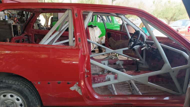 Τοποθέτηση Roll Cage σε Honda Civic